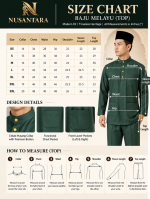 Baju Melayu - Ruby / Maroon - Image 4